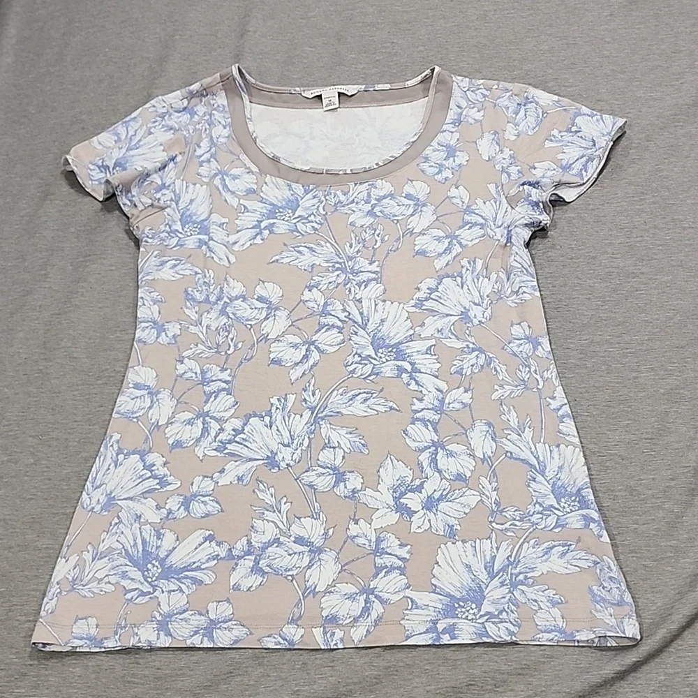 Women Banana Republic #flower shirt M - Picture 1 of 8